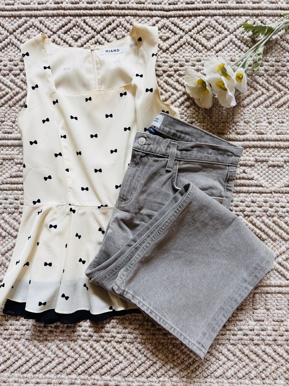 Citizens Of Humanity Faye Vintage Light Gray Jeans
